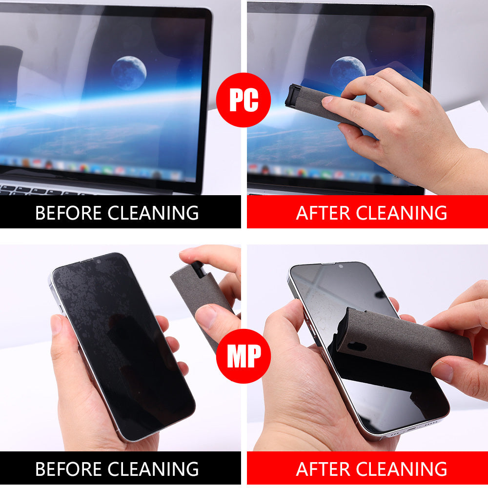 Mobile Phone Screen Cleaner / Integrated Mobile Phone / Portable Computer Screen Cleaner Set